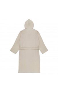 Naomi (крем) XL (р.56-58) Халат вафельный с капюшоном Sofi De MarkO
