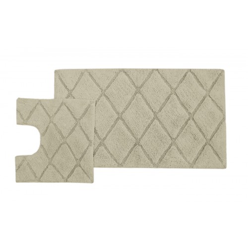 Jale (фисташка) набор ковриков для ванной комнаты 60х100 и 50х50см Sofi De MarkO