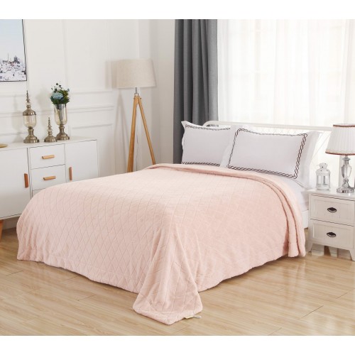 Элайза (персик) Покрывало 220х240 Sofi De MarkO