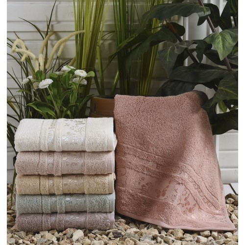 KIR???E?? 70x140 (ассорти) полотенце бамбуковое1х6 Sofi De MarkO