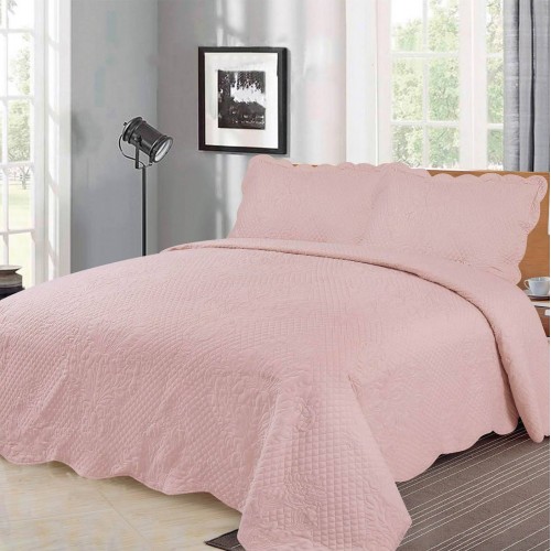 Барбара (пудра) Покрывало 230х250 Sofi De MarkO