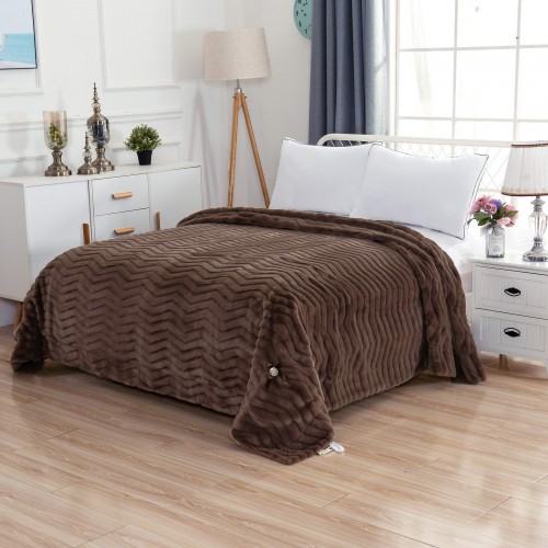 Климентина (шоколад) Покрывало 160х220 Sofi De MarkO