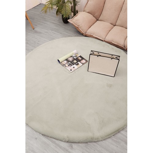 Коврик Плюшевый (крем) 100х100 Sofi De MarkO