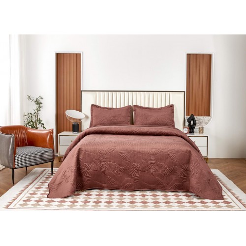 Бенита (марсала) Покрывало 240x260 Sofi De MarkO