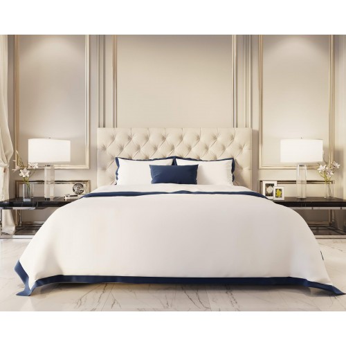 Флер №10 комплект постельного белья сатин Евро Sofi De MarkO