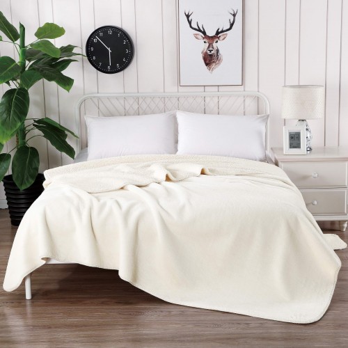 Аурелия (молоко) Покрывало 160х220 Sofi De MarkO