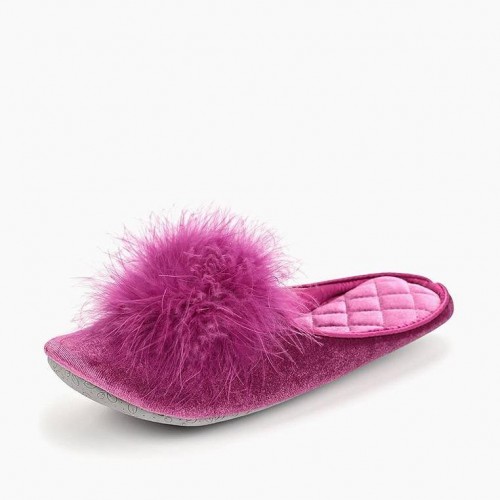 Тапочки №11 (фуксия) S Женские Sofi De MarkO