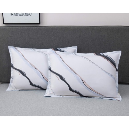 Тальен (белый) Наволочка Сатин 50х70 (2шт) Sofi De MarkO