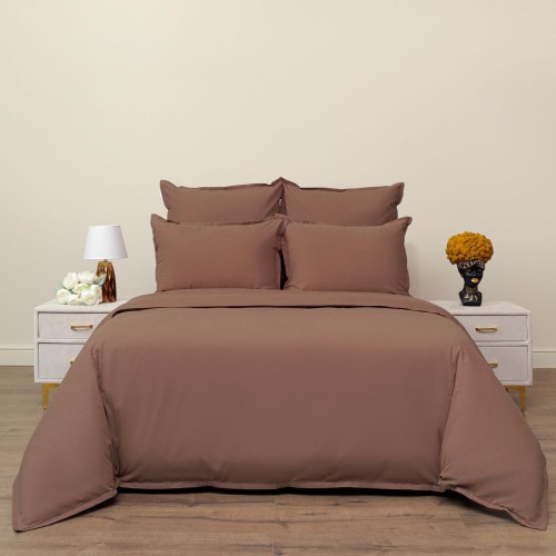 Саммер (коричневый) комплект постельного белья 7Е Sofi De MarkO