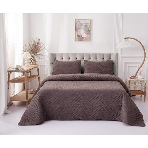 Мориц (шоколад) Покрывало 160х220 Sofi De MarkO