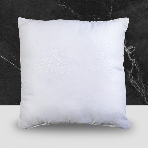 Подушка белый витой кант 45х45 Sofi De MarkO