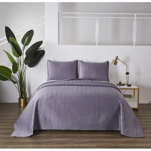 Саванна (стоун) Покрывало 230х250 Sofi De MarkO