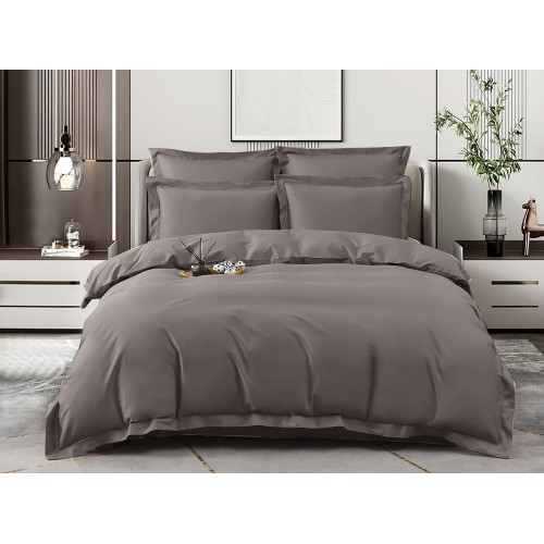 Изольда (кофе) комплект постельного белья 7Е Sofi De MarkO