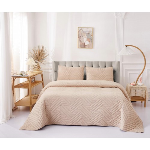 Мориц (беж) Покрывало 230х250 Sofi De MarkO