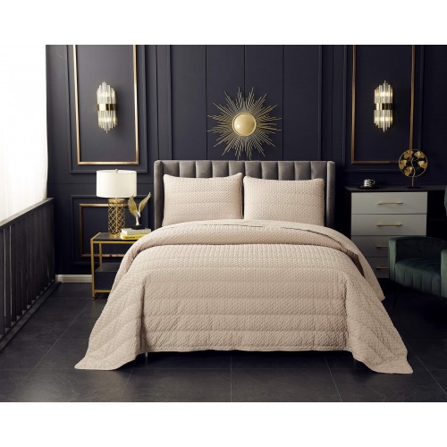 Ирма (беж) Покрывало 160х220 Sofi De MarkO