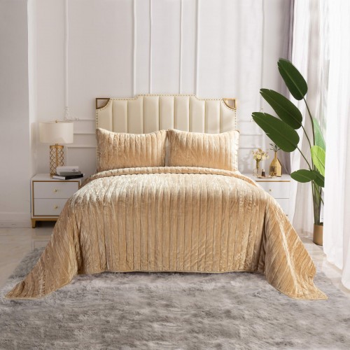 Теона (крем) Покрывало 240х260 Sofi De MarkO