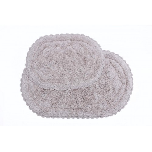 KIMBERLY (капучино) набор ковриков для ванной 60х100 и 50х70 Sofi De MarkO