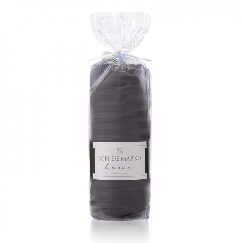 Морган (антрацит) Простыня 180х200х30 Sofi De MarkO