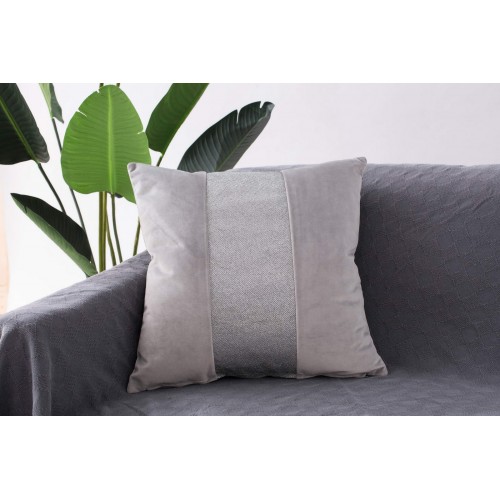 Амели (серая) Наволочка 45х45 Sofi De MarkO