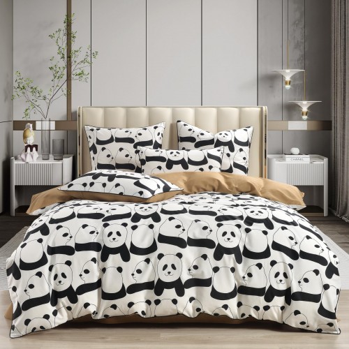 Панда комплект постельного белья сатин 1.6 Sofi De MarkO