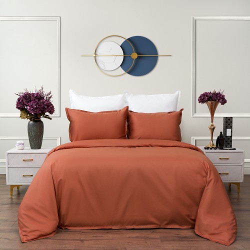 Селина (терракот) комплект постельного белья Евро Sofi De MarkO