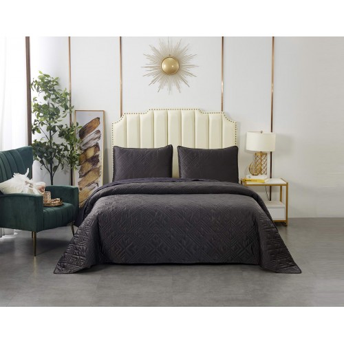 Себастьян (антрацит) Покрывало 230х250 Sofi De MarkO