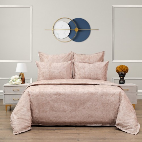 Стефани (капучино) комплект постельного белья сатин Евро Sofi De MarkO