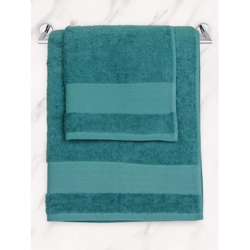 Ashby (темно зеленый) 50х70 Полотенце Махровое