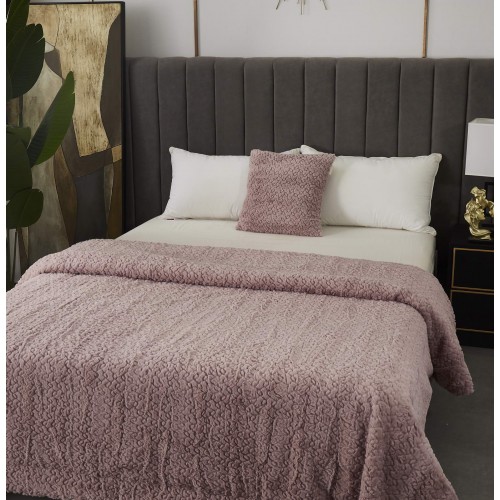 Теодор (пепел роза) Наволочка 45х45 Sofi De MarkO