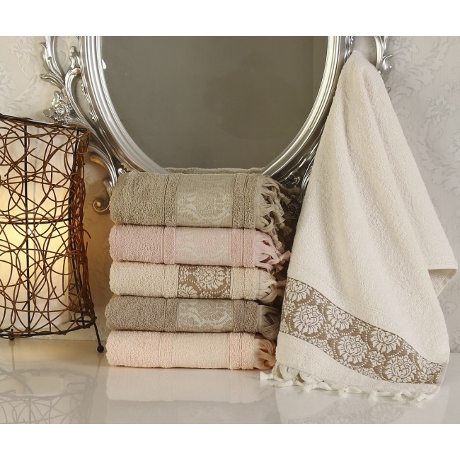 DAMASK KOZALI DRAY 70x140 (ассорти) Пол. Махровое 1х6 Sofi De MarkO