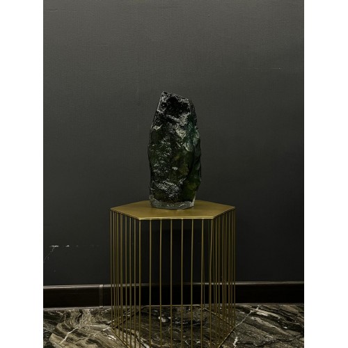 Ирен (зеленая) Ваза стеклянная 16х11х38см Sofi De MarkO