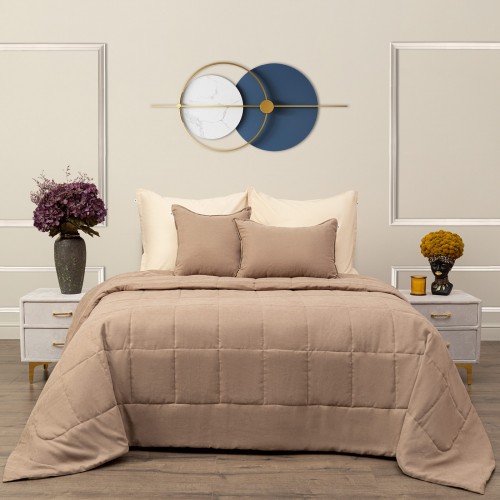 Доминико (капучино) Покрывало 240х260 Sofi De MarkO