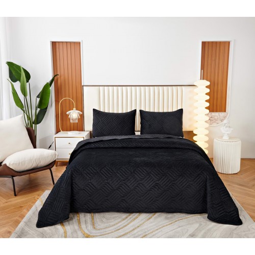 Армандо (черный) Покрывало 160х220 Sofi De MarkO