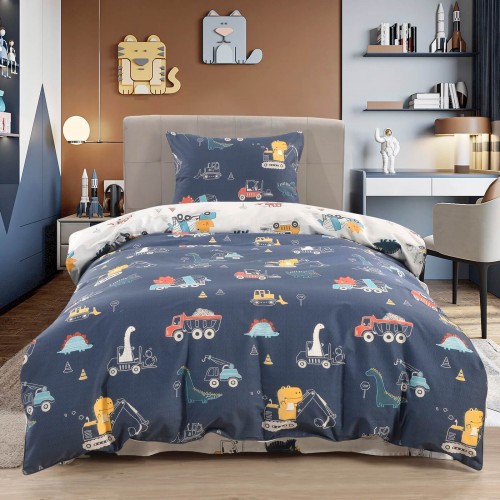 Диноленд (синий) КПБ Детский