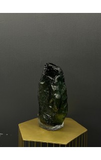 Ирен (зеленая) Ваза стеклянная 16х11х38см Sofi De MarkO
