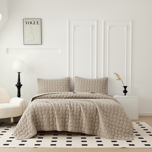 Минелла (беж) Покрывало 230х250 Sofi De MarkO