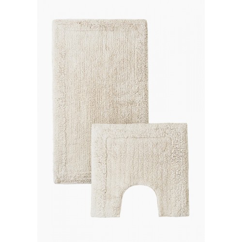 LUNA (беж) набор ковриков для ванной комнаты 60х100 и 50х50 Sofi De MarkO