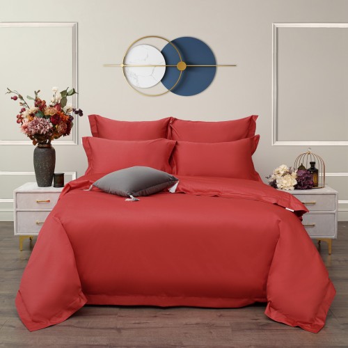 Моно (коралл) комплект постельного белья Евро Sofi De MarkO