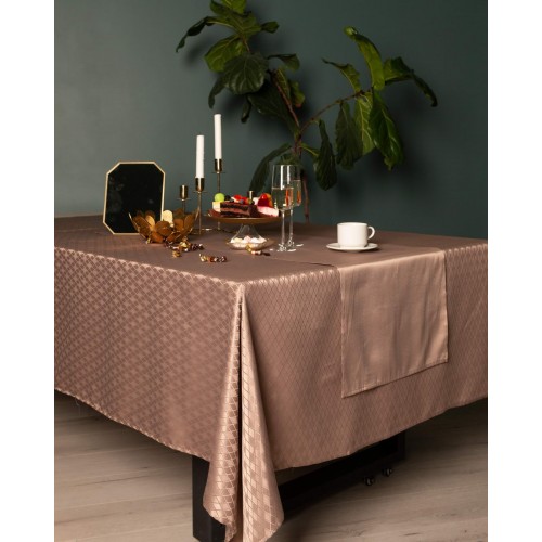 Катрин (кофе) Скатерть 140х180 Sofi De MarkO