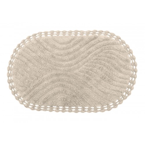 SIERRA (беж) Коврик для ванной кружевной 60х100 Sofi De MarkO