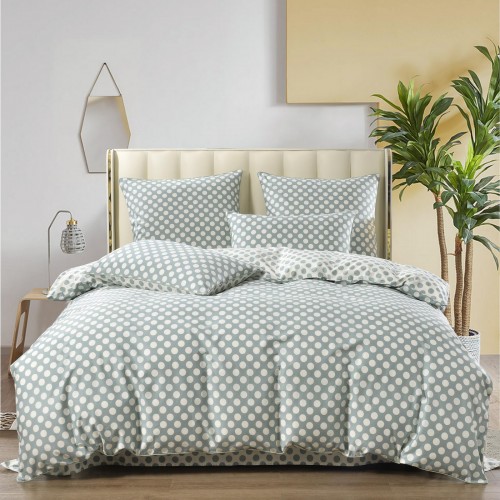 Модест (зеленый) комплект постельного белья сатин 1.6 Sofi De MarkO