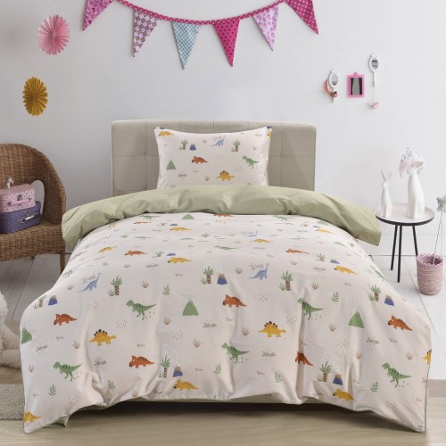 Динозаврики (зеленый) КПБ Детский