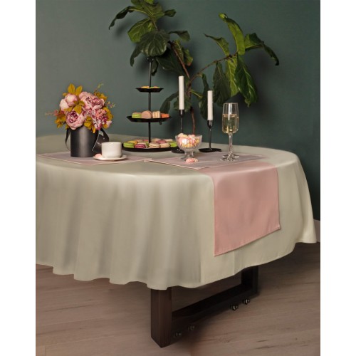 Серенити (крем) Скатерть круглая 160см Sofi De MarkO