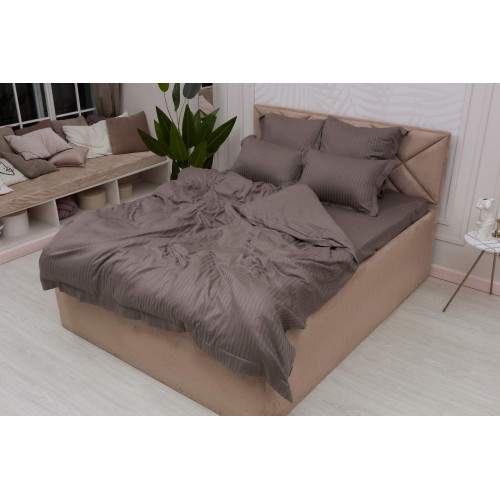 Моне (кофе) страйп сатин 1.6 Sofi De MarkO