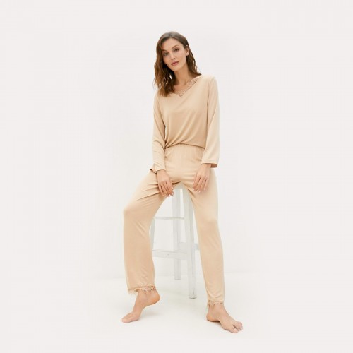Памела (беж) L Пижама Женская Sofi De MarkO