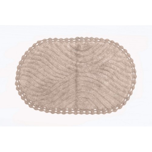 SIERRA (капучино) Коврик для ванной кружевной 60х100 Sofi De MarkO