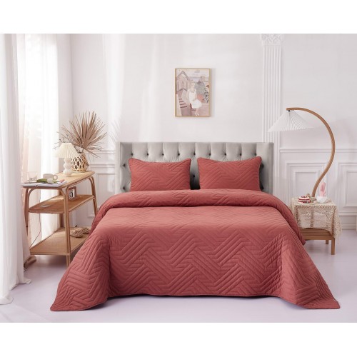 Мориц (терракот) Покрывало 230х250 Sofi De MarkO