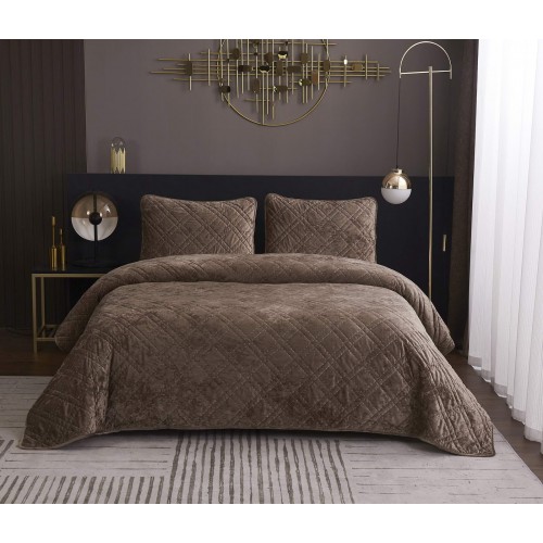 Селена (капучино) Покрывало 240х260 Sofi De MarkO