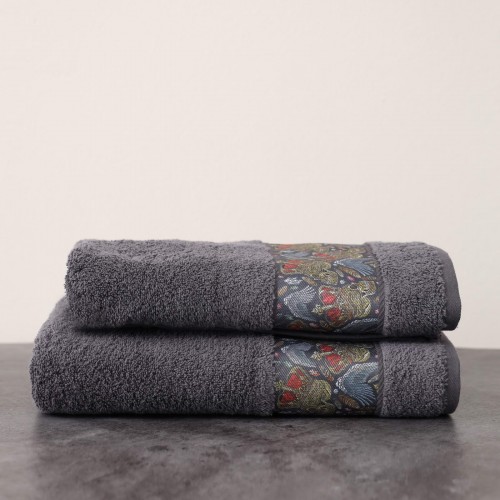 Hamlet (антрацит) 70х140 Полотенце Махровое Sofi De MarkO