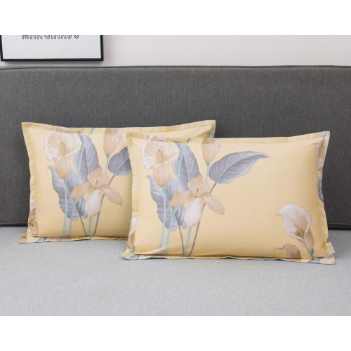 Беатриче (желтый) Наволочка Сатин 50х70 (2шт) Sofi De MarkO